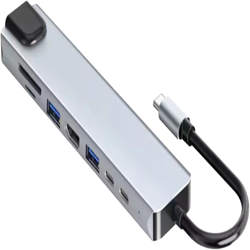 [LIN-UB-0001] Adaptador Tipo C - 8 en 1 HDTV 4K