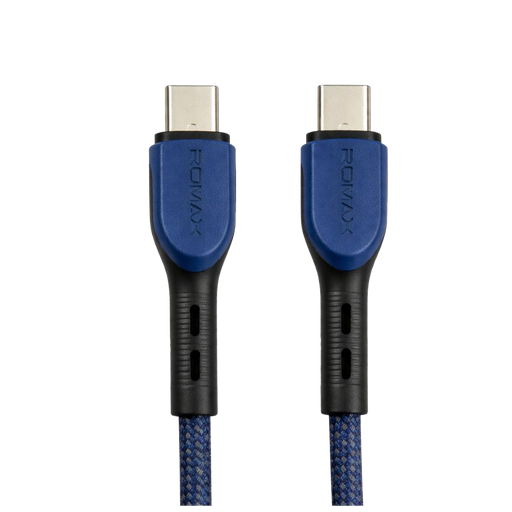 [TCD0951BL] Cable 6A Tipo C-C 100w 1M (Azul)