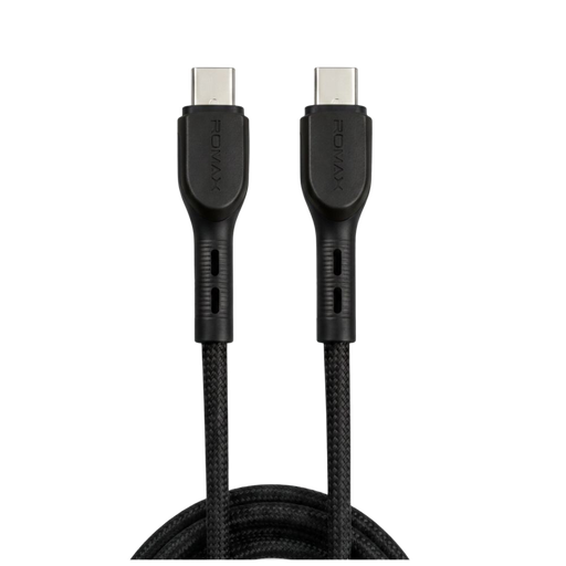 [TCD0951BK] Cable 6A Tipo C-C 100w 1M (Negro)