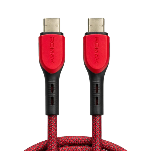 [TCD0951R] Cable 6A Tipo C-C 100w 1M (Rojo)