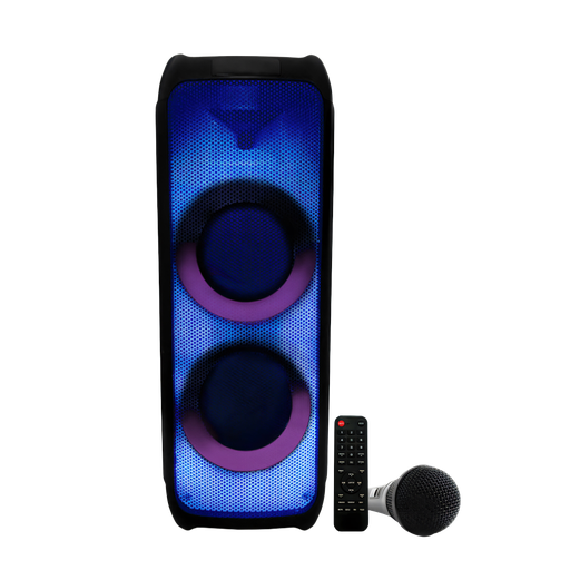 [ARG-SP-4010BK] Parlante Rave 100 Con Luz Led Tws