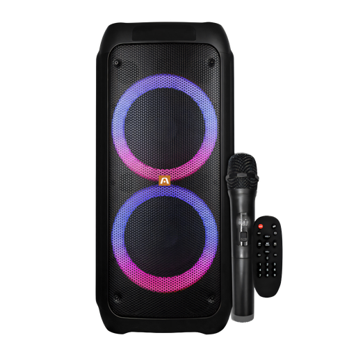 [ARG-SP-4080BK] Parlante Rave 80 Con Luz Led Tws