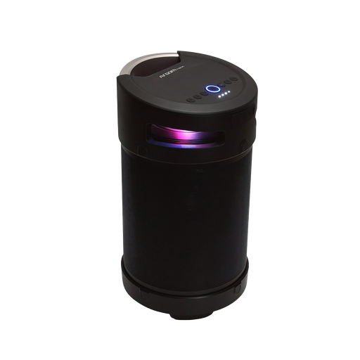 [ARG-SP-3365BK] PARLANTE AMBIENCE 360 CON LUZ LED NEGRO