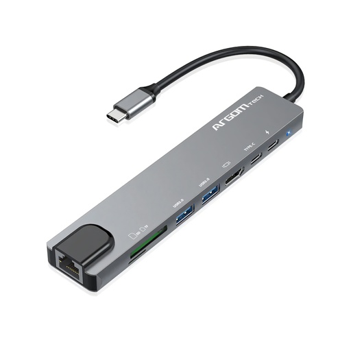 [ARG-UB-0093] ADAPTADOR 8 EN 1 TIPO C HUB ONEAXESS