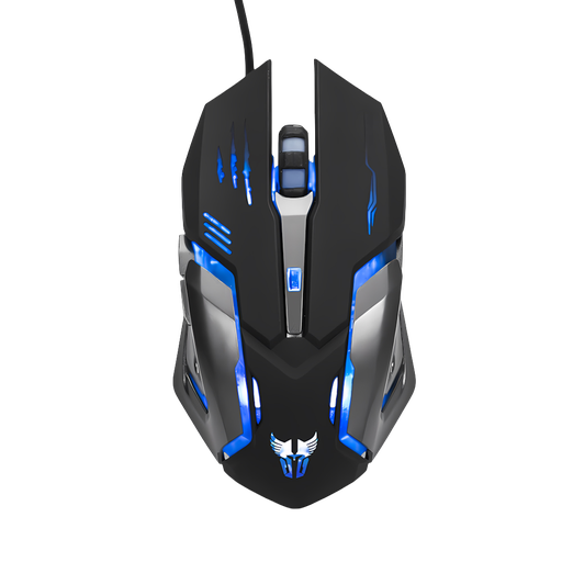 [ARG-MS-2040BK] Mouse Gamer Combat Ms40 Usb 6 Botones