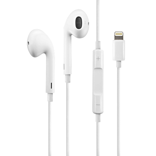 [GEN-HS-0001W] Audífonos Earpods con Conector Lightning