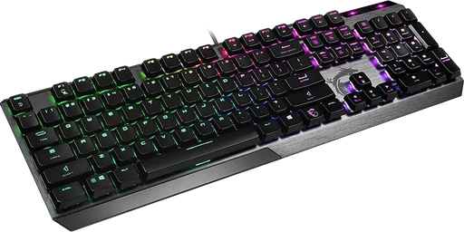[MSI-KB-0001] Teclado Gamer Vigor Low Profile Mecanico Iluminacion RGB US GK50