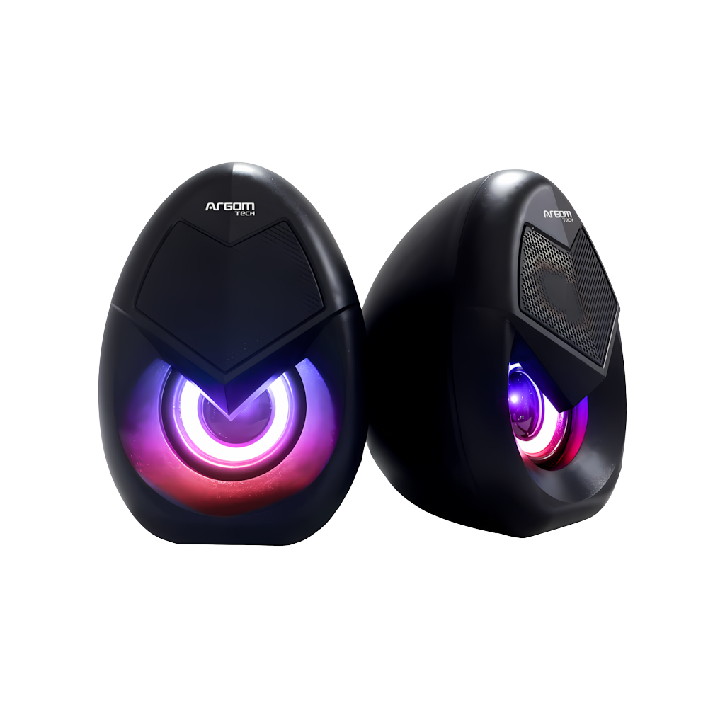 [ARG-SP-1062BK] Parlante Gamer Combat Sp62 Estereo 2.0